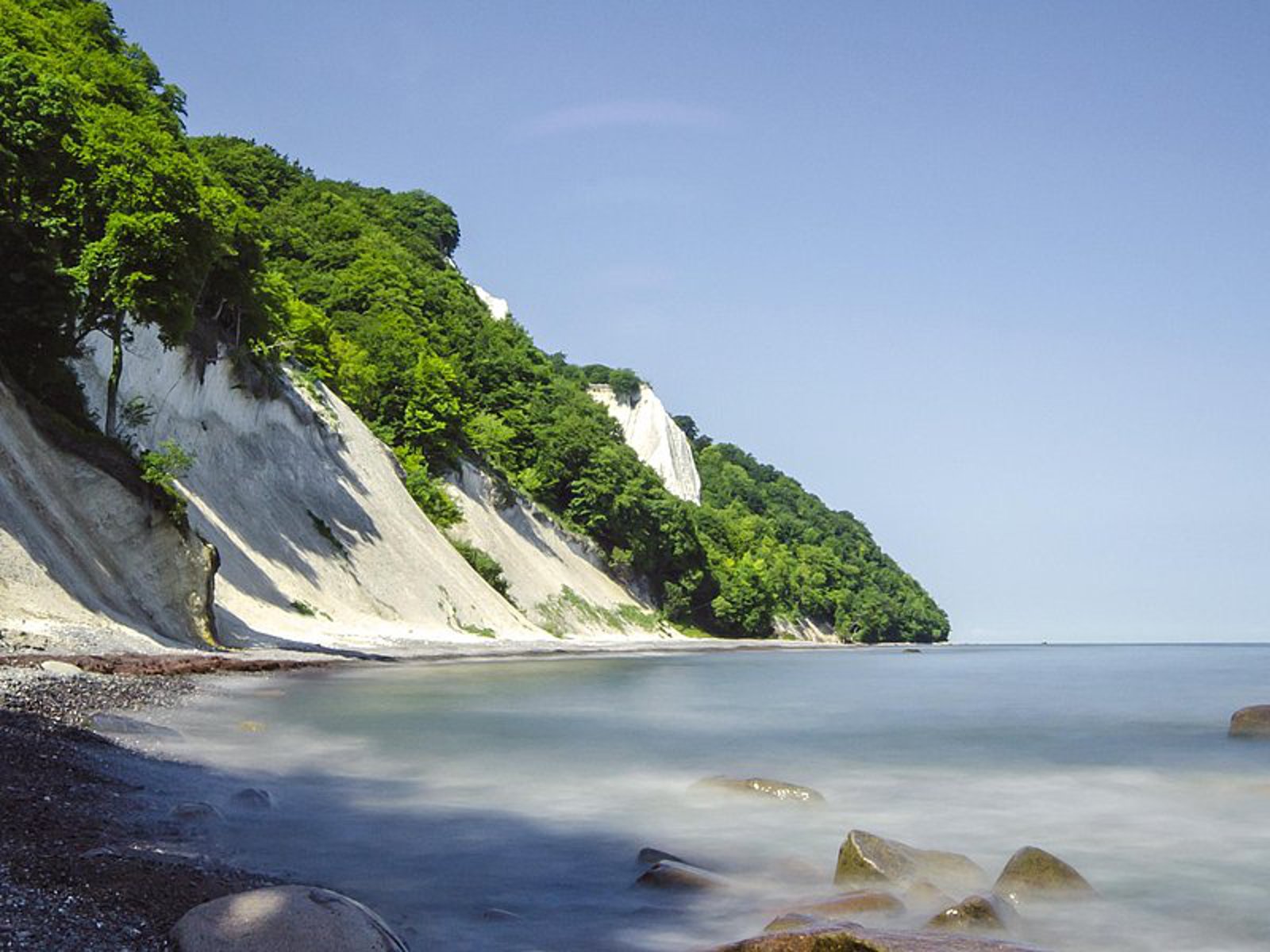 Steilküste an der Ostsee